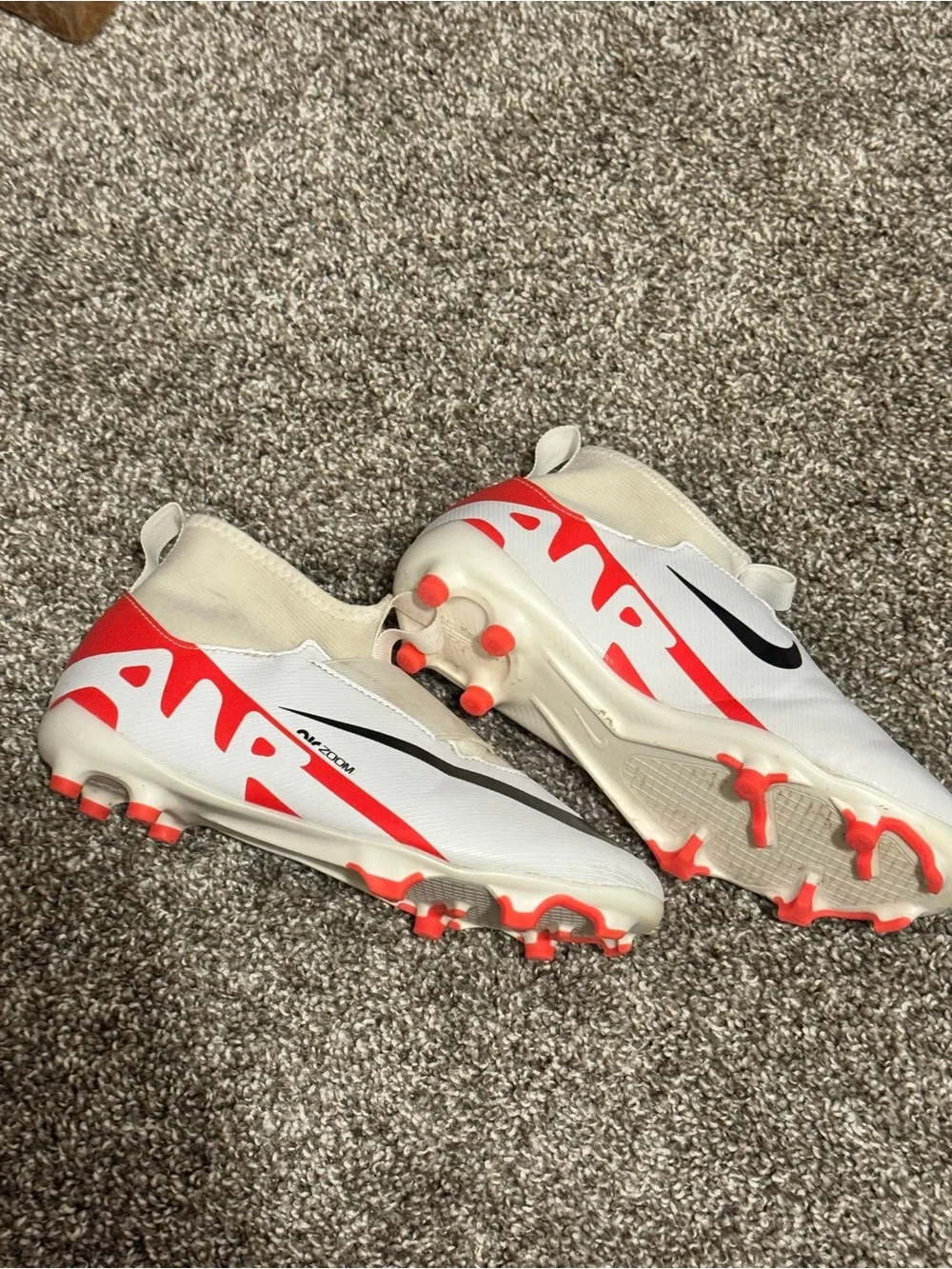 Nike Mercurial Air Zoom Boys Soccer Cleats Size 4